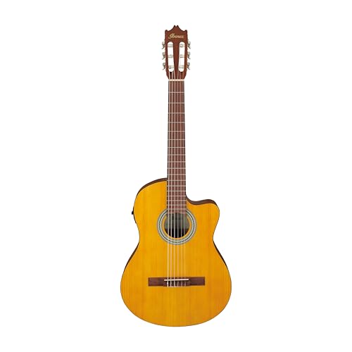 Ibanez GA3ECE Nylon-string Acoustic-electric Guitar - Open Pore Amber