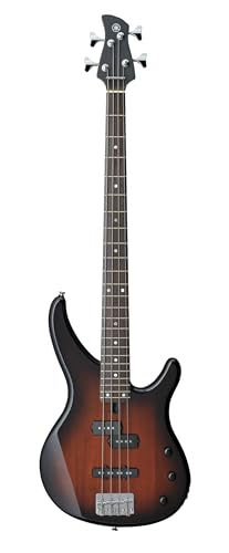 Yamaha Yamaha TRBX174 Old Violin Sunburst Agathis Body, 4-String Elect — Build quality and design details up close