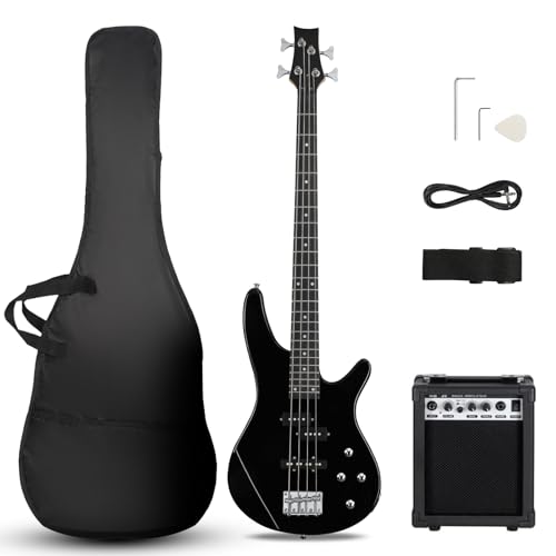 Ktaxon Ktaxon Electric Bass Guitar 4 String Bass Guitar Kit-Black — Side-by-side comparison of top picks in this category