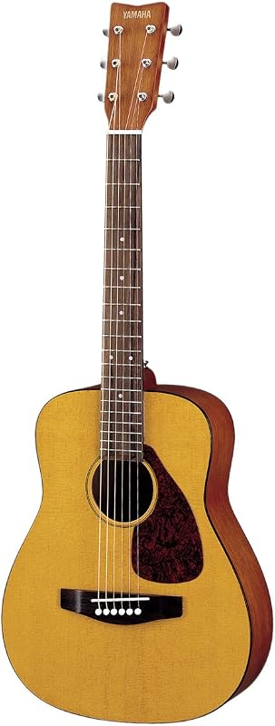 Yamaha JR1 FG Junior 3/4 Size Acoustic Guitar, Natural — Build quality and design details up close
