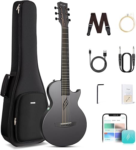Enya NOVA GO SP1 Carbon Fiber Travel Guitar - 35