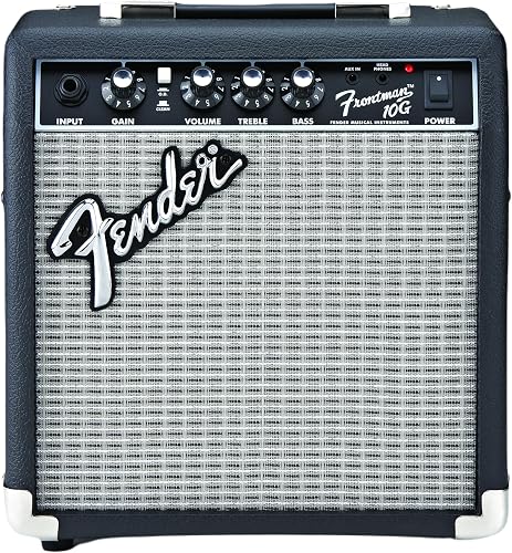 Fender Frontman 10G Electric Guitar Amplifier, 10-Watt Practice Amp wi — Our recommended configuration for best results
